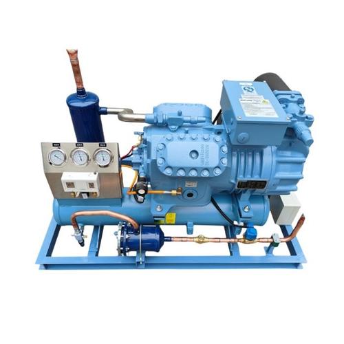 供应雪人莱富康活塞压缩机 sp4l1000 10匹中低温半封闭冷库制冷机组